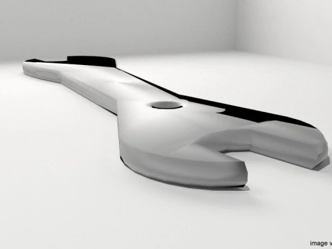Mechanical Handtools - Cone Wrench 3D Model
