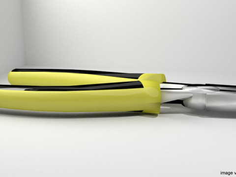 Mechanical Handtools - Cutter Plier 3D Model