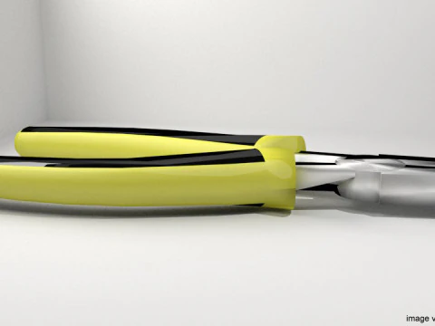 Outils manuels m&eacute;caniques - Pince coupante Modèle 3D