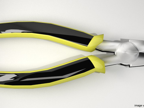 Mechanical Handtools - Cutter Plier 3D Модель