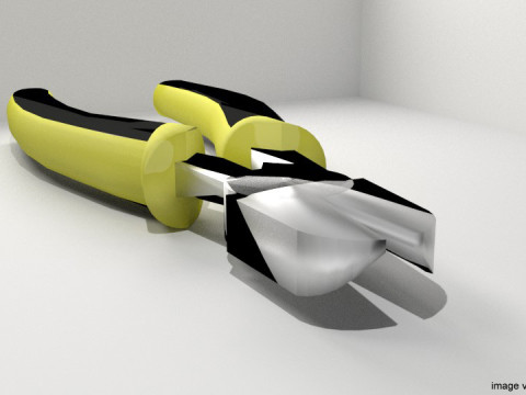 Mechanical Handtools - Cutter Plier 3D Модель
