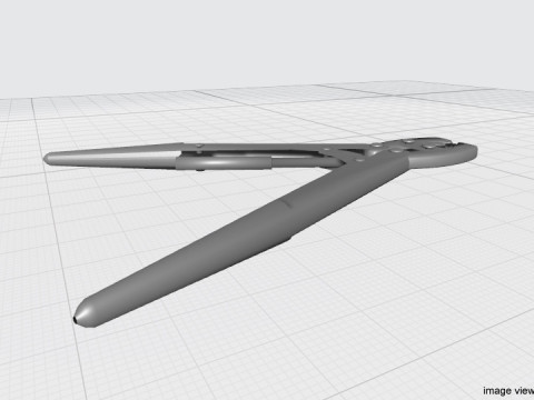 Mechanical Handtools - Hand Crimp 3D Model