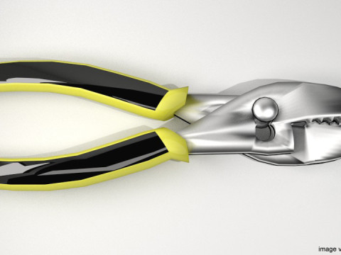 Mechanical Handtools - Linemans Pliers 3D Model