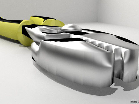 Mechanical Handtools - Linemans Pliers 3D Model