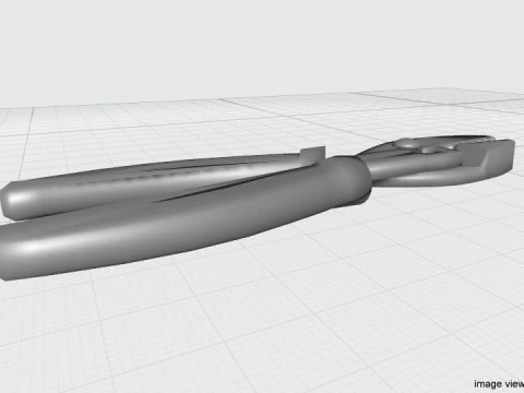 Mechanical Handtools - Linemans Pliers 3D Model