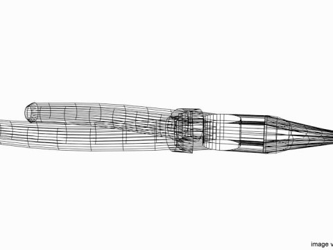 Mechanical Handtools - Long-nose Pliers 3D Model