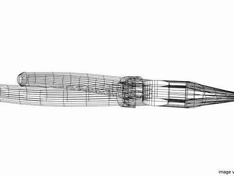 Mechanical Handtools - Long-nose Pliers 3D Model