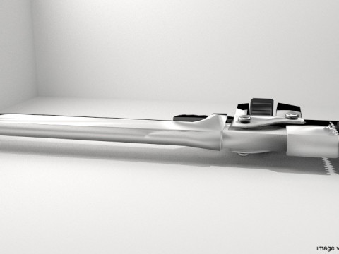 Mechanical Handtools - Pipe Wrench 3D 모델