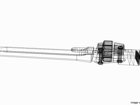 Mechanical Handtools - Pipe Wrench 3D Модель