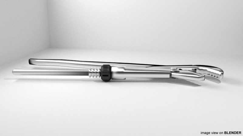 Mechanical Handtools - Plumber Wrench 3D Model .c4d .max .obj .3ds .fbx .stl .blend 
