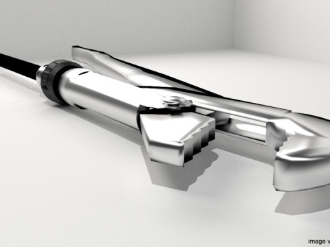 Mechanical Handtools - Plumber Wrench 3D Model