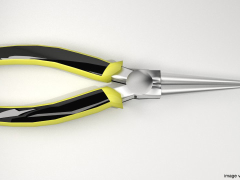 Mechanical Handtools - Round-nose Pliers Modelo 3D