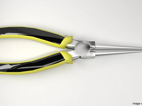 Mechanical Handtools - Round-nose Pliers 3D Model