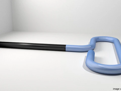 機械式ハンドツール - T ハンドル六角レンチ 3Dモデル