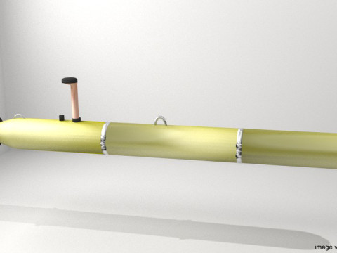 Robotic Underwater Detector - Type 1 Modello 3D