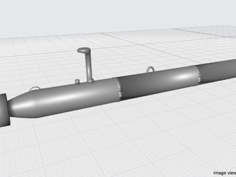 Robotic Underwater Detector - Type 1 3D मॉडल