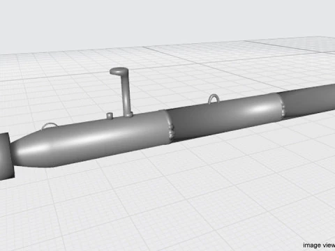 Robotic Underwater Detector - Type 1 3D Model