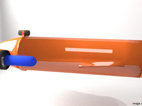 Detektor Bawah Air Robot - Tipe 2 Model 3D