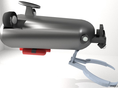 Robotic Underwater Detector - Type 3 Modello 3D
