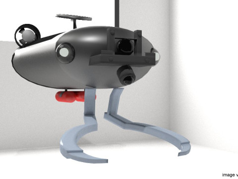 Robotic Underwater Detector - Type 3 Modelo 3D