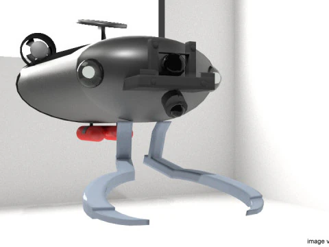 Robotic Underwater Detector - Type 3 3D Model