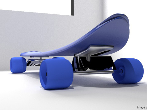 Skateboard - Type 1 Modelo 3D