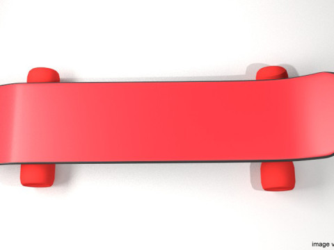 Skateboard - Type 2 Model 3D