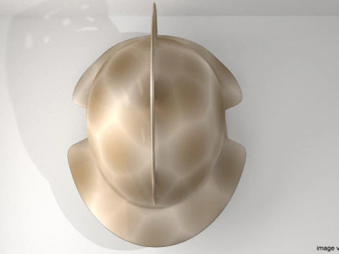 Medieval Combat Helmet - Brunei Sipah 3D Model