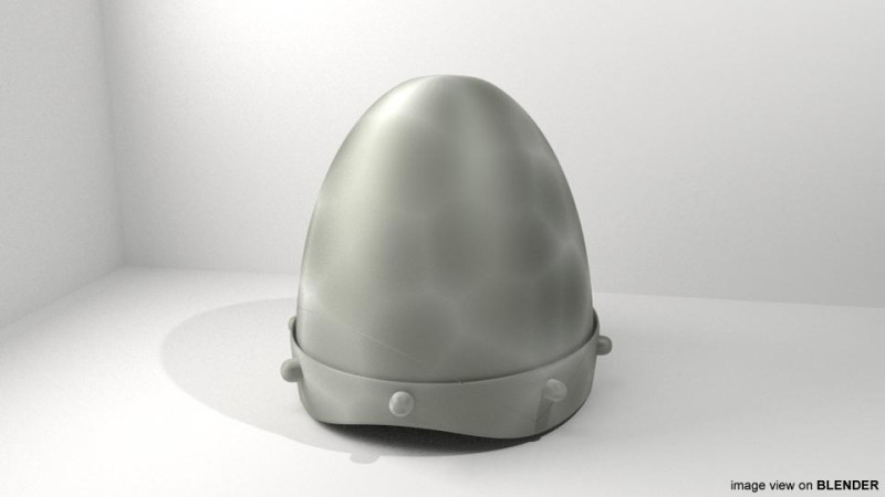 Medieval Combat Helmet - Conical Modello 3D .c4d .max .obj .3ds .fbx .stl .blend