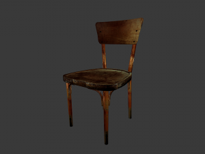 old chair 3D 모델