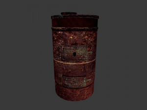 potbelly stove 3D 모델