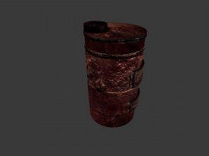 potbelly stove Modèle 3D