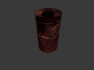 potbelly stove Modèle 3D
