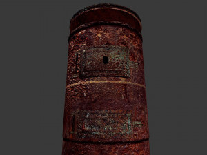 potbelly stove Modèle 3D