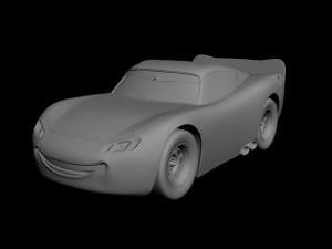 lightning mcqueen 3D Модель