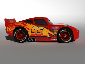 lightning mcqueen 3D Модель