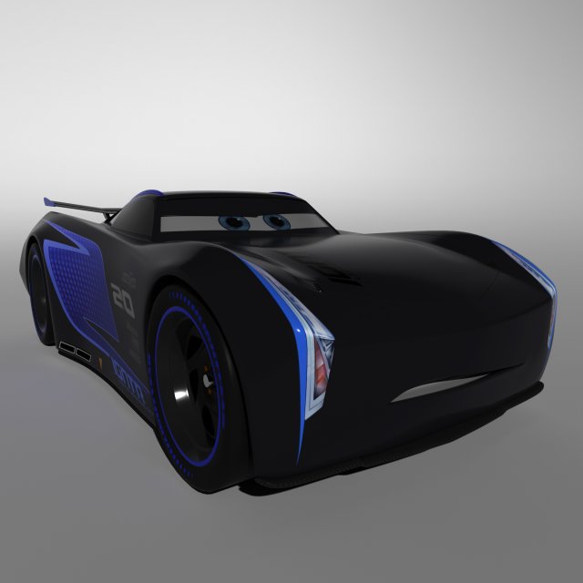 jackson storm 3D Model .c4d .max .obj .3ds .fbx .stl .blend 