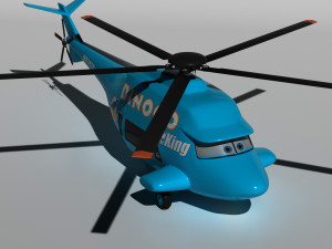 rotor turbosky 3D Model