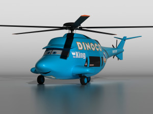 rotor turbosky Modello 3D