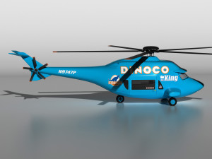 rotor turbosky Modello 3D