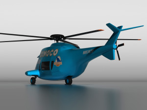 rotor turbosky Modello 3D