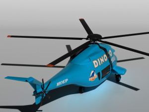 rotor turbosky Modello 3D