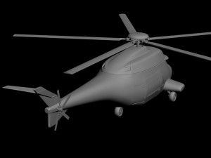 rotor turbosky Modello 3D