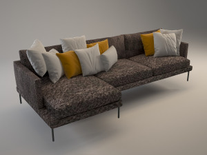elliot sofa 3D Модель