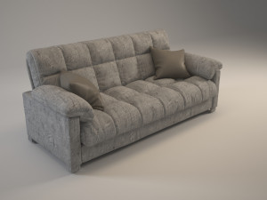 minter upholstered sleeper sofa 3D मॉडल