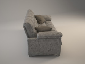 minter upholstered sleeper sofa 3D मॉडल