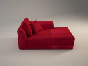 диван міні 3D Модель