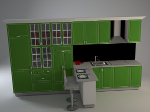 kitchen 3D Modell
