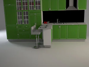 кухня 3D Модель
