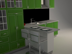 kitchen 3D Modell